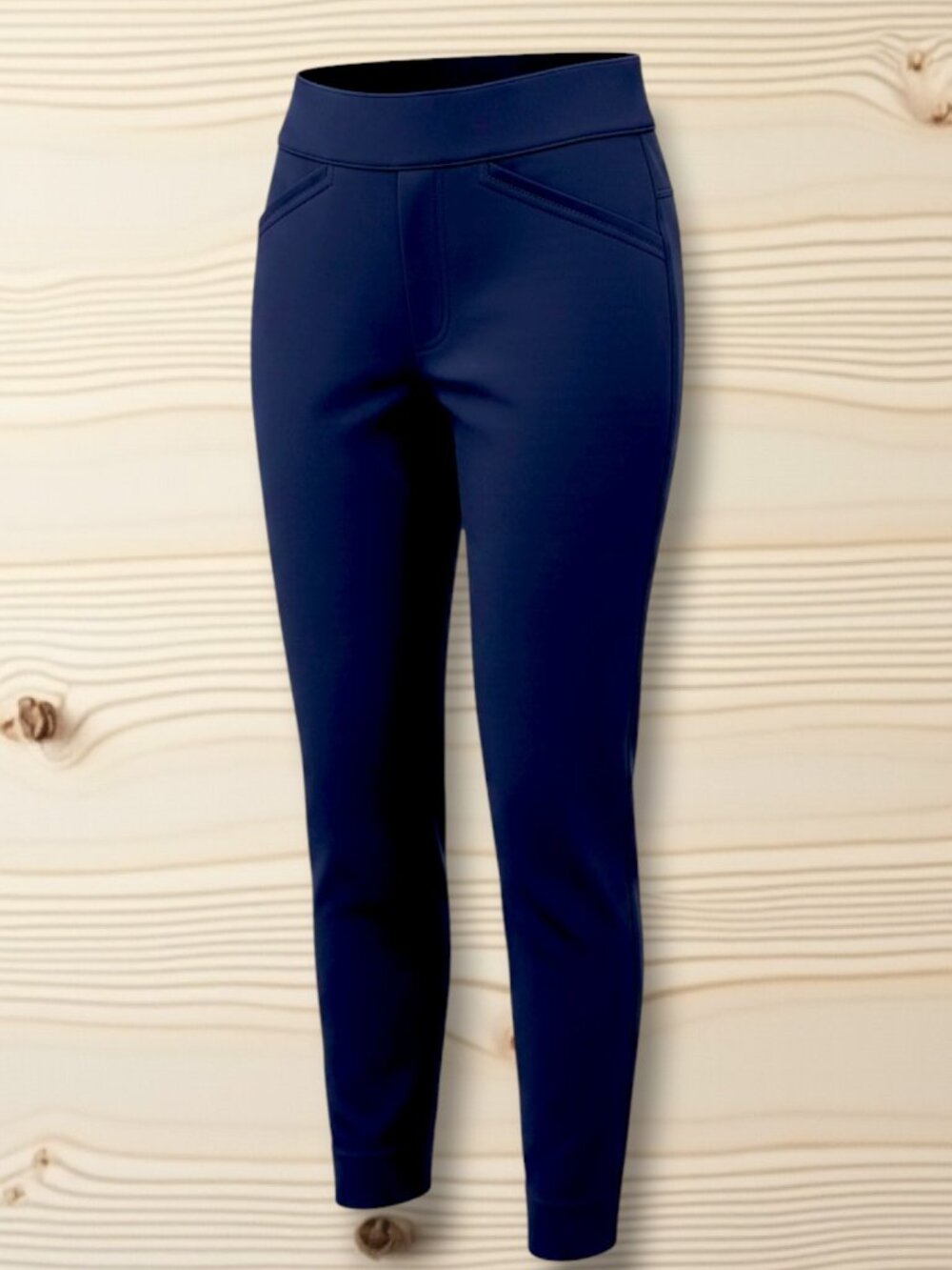 Spanx The Perfect Pant Back Seam Skinny Navy XS‎